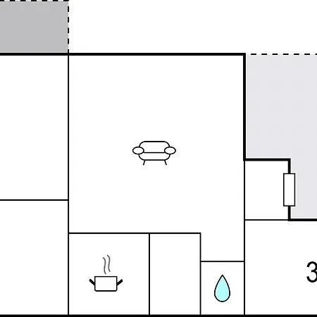 3 Bedroom Cozy In בית נופש Stężyca
